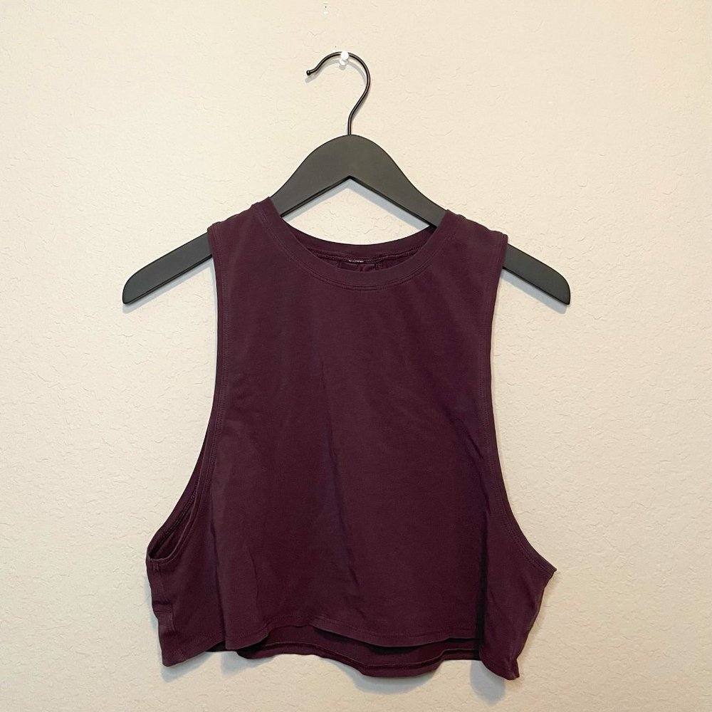 EUC lululemon Muscle Love Crop Tank
